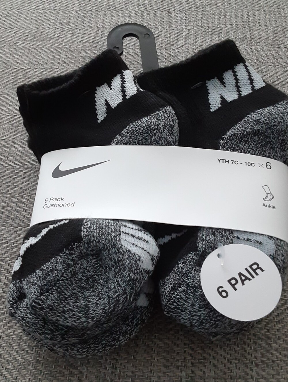 Nike Ankle Kids Socks ( 6pk  )